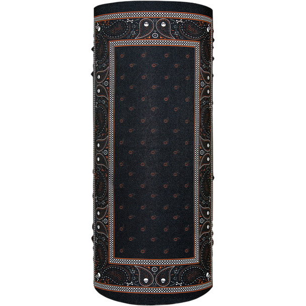 Zan Headgear Motley Tube - Classic Bandana - Orange/Black T197