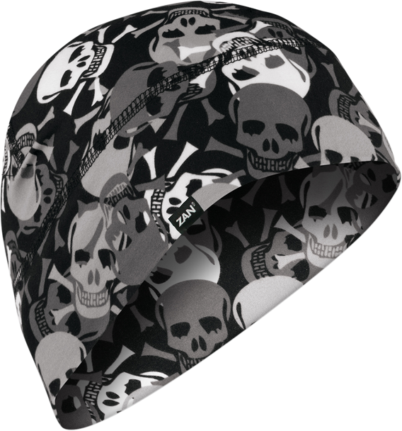 Zan Headgear Sportflex Beanie - Allover Skull Whll424
