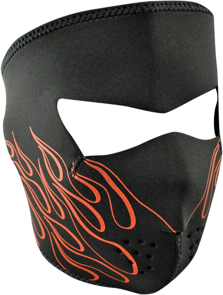 Zan Headgear Full-Face Mask - Orange Flame Wnfm045