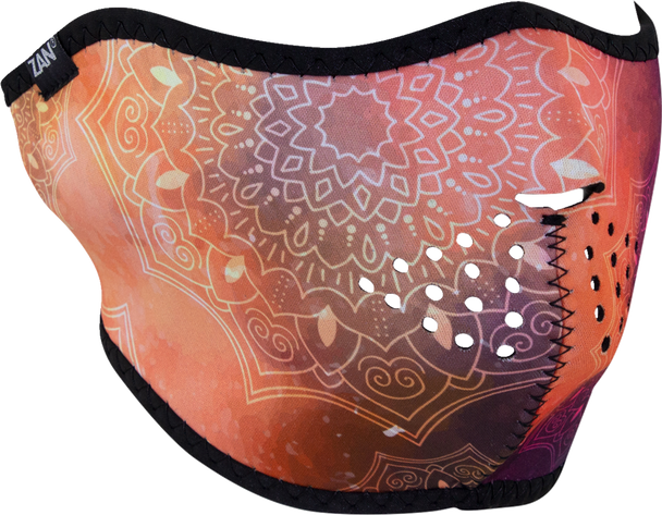 Zan Headgear Neoprene Half Mask - Starry Mandala Wnfm597H