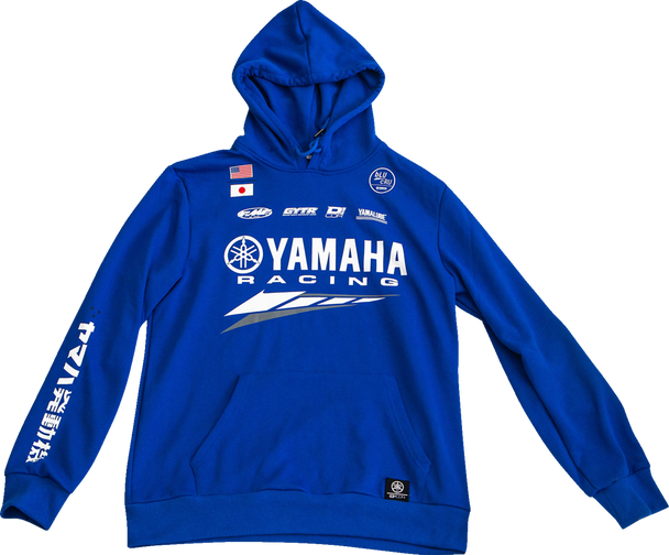 D'Cor Visuals Yamaha Factory Sweatshirt - Blue - Xl 85-211-4