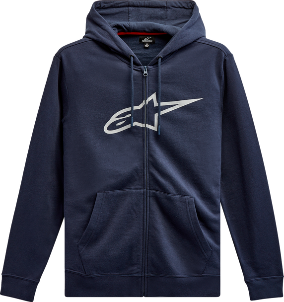Ageless Ii Zip Hoodie - Navy/Gray - Large 1038530527011L