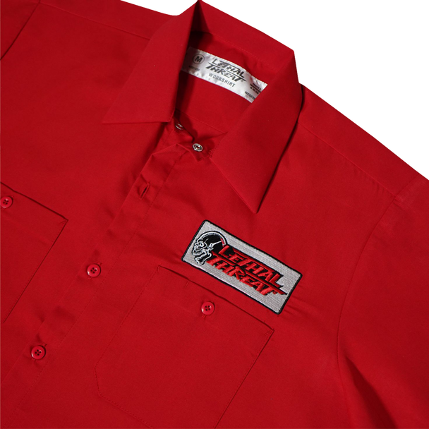 Lethal Threat Not For The Slow Skull Shop Shirt - Red - Large Dg60162L