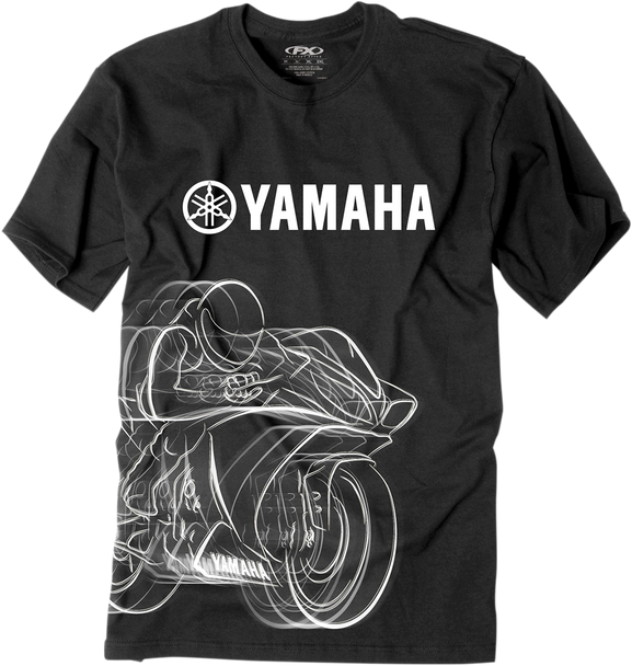 Factory Effex Yamaha R1 T-Shirt - Black - Large 16-88282