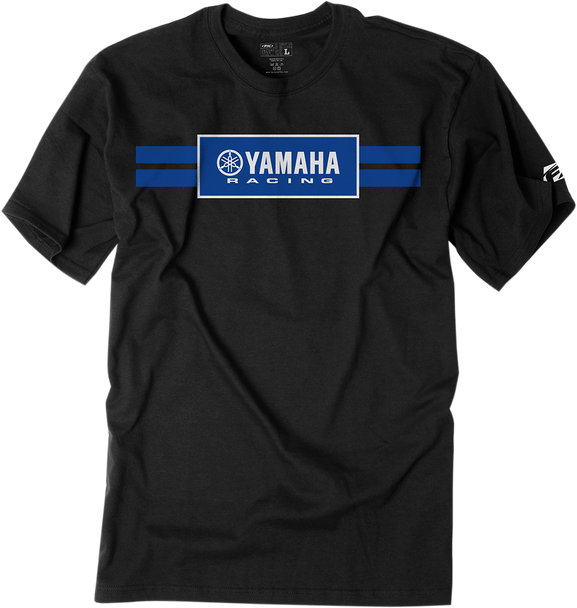 Factory Effex Yamaha Racing Stripe T-Shirt - Black - Xl 19-87206