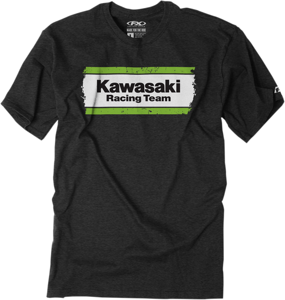 Factory Effex Kawasaki Legend T-Shirt - Heather Charcoal - Xl 22-87126