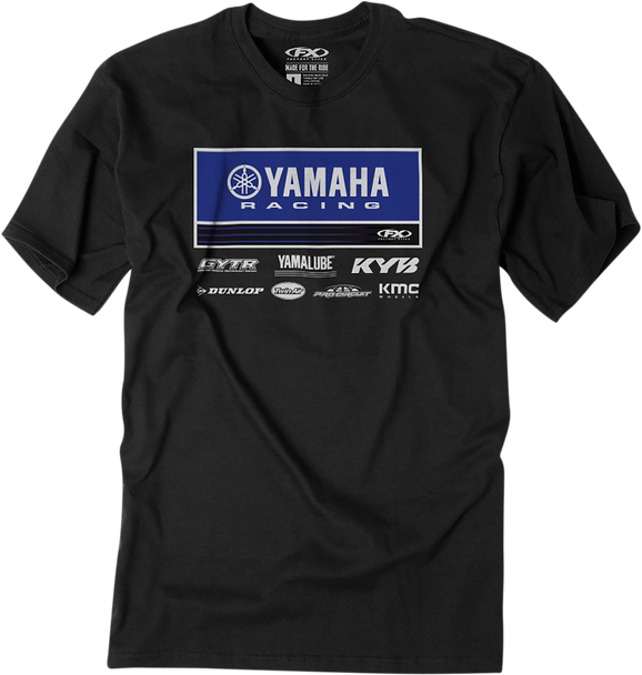 Factory Effex Yamaha 21 Racewear T-Shirt - Black - Xl 24-87226