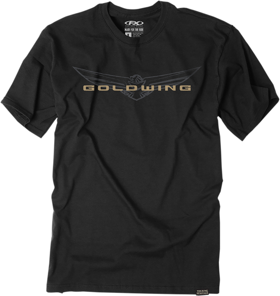 Factory Effex Goldwing Sketched T-Shirt- Black - 2Xl 25-87818