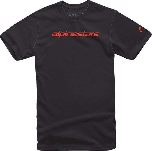 Linear Wordmark T-Shirt - Black/Warm Red - Xl 1212720201523Xl