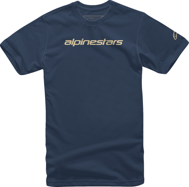 Linear Wordmark T-Shirt - Navy/Stone - 2Xl 12127202071282X