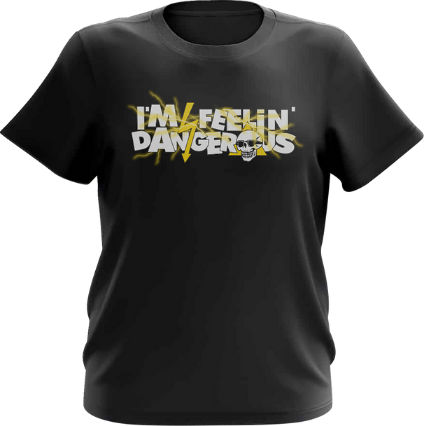 Deegan Apparel Youth Shocking T-Shirt - Black/Yellow - Xl Dbtss3007Blyxl