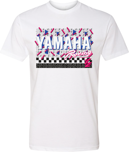 Yamaha Apparel Yamaha Confetti T-Shirt - White - 2Xl Np21S-M1786-2X
