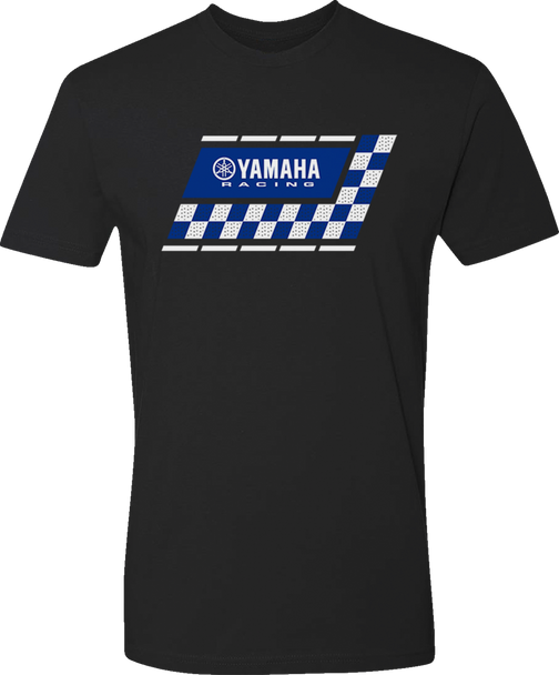 Yamaha Apparel Yamaha Racing Check T-Shirt - Black - Medium Np21S-M3108-M