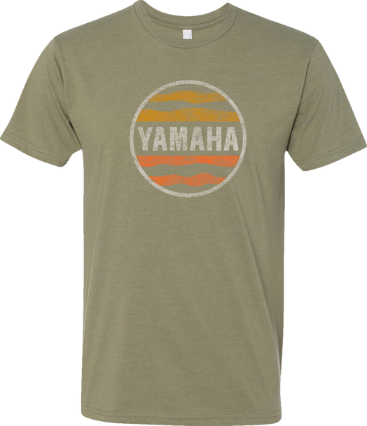 Yamaha Apparel Yamaha Sunset T-Shirt - Olive Green - 2Xl Np21S-M3128-2X