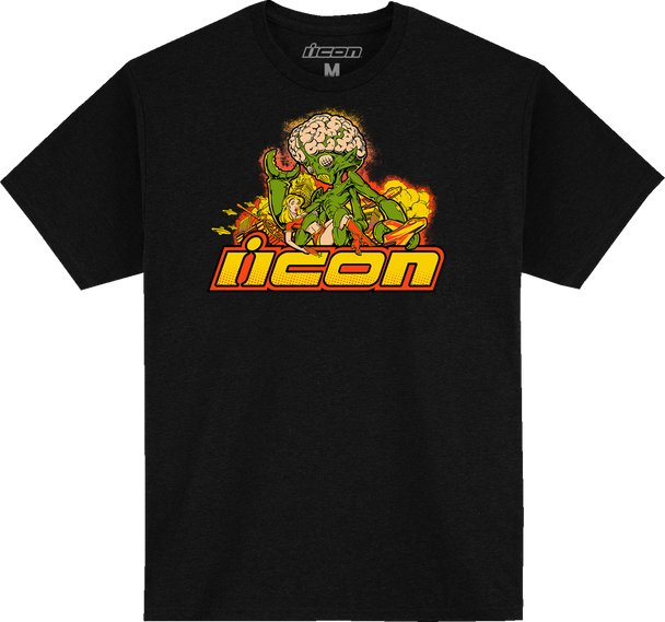 Icon Bugoid Blitz T-Shirt - Black - Xl