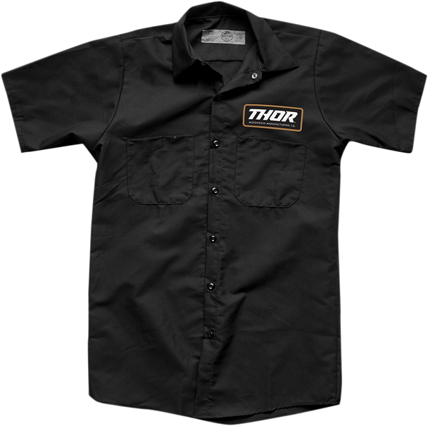Thor Standard Work Shirt - Black - Small