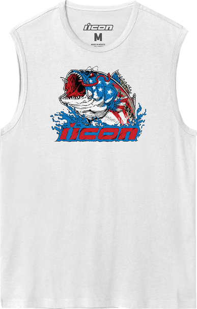 Icon American Basstard Tank Top - White - Xl