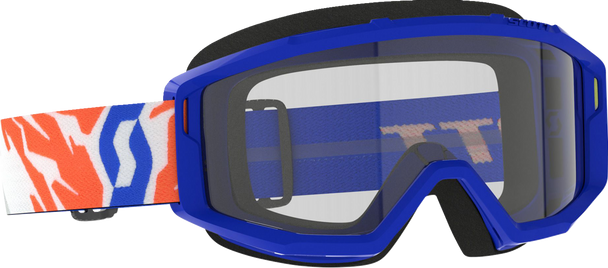 Scott Youth Primal Goggles - Blue - Clear 4030260003043