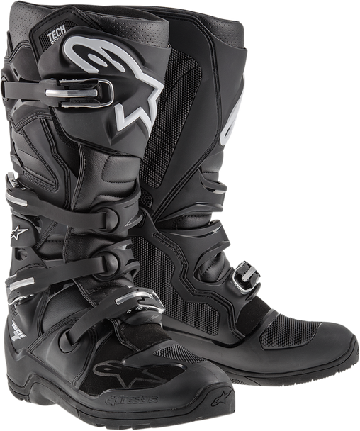 Tech 7 Enduro Boots - Black - Us 12 2012114-10-12