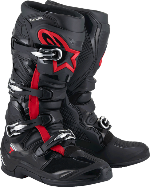 Tech 7 Boots - Fluorescent Red/Black - Us 11 2012025-1030-11