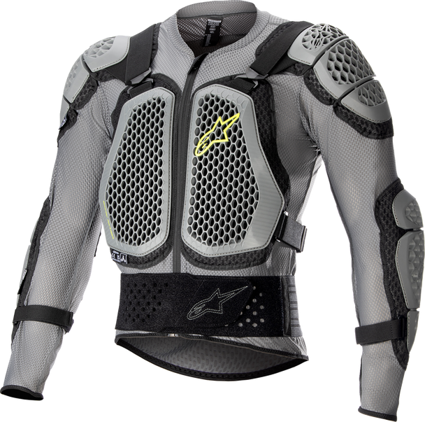 Bionic Action V2 Protection Jacket - Gray/Black/Yellow - Large 6506823-915-L
