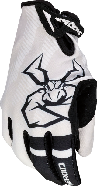 Moose Racing Agroid Pro Gloves - White - 3Xl 3330-7595