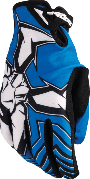 Agroid Pro Gloves - Blue/Black - Medium 3330-8116