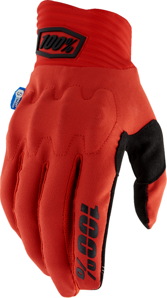 100% Cognito Smart Shock Gloves - Red - 2Xl 10014-00049