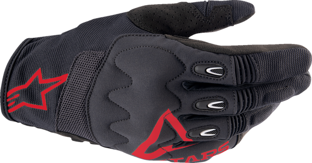 Techdura Gloves - Fire Red/Black - Large 3564524-3131-L