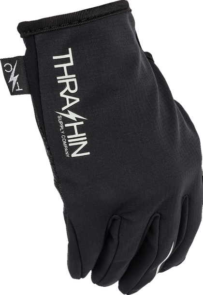 Thrashin Supply Co. Windbreaker Stealth Gloves - Black - Small Sv1-19-08