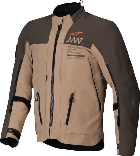 Amt-8 Stretch Drystar Xf Jacket - Dark Brown/Dark Khaki - 4Xl 3200425-8018-4Xl