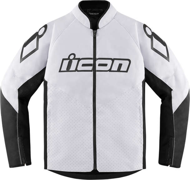 Icon Hooligan Jacket - White - Large
