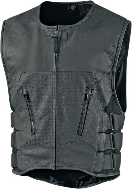 Icon Regulator D30 Stripped Vest - Black - S/M