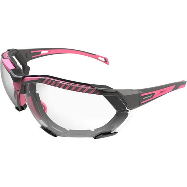 Forceflex Ff4 Sunglasses - Foam - Gray/Pink - Clear Ff4-04064-041