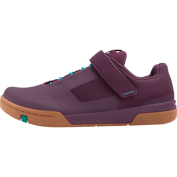 Crankbrothers Stamp Speed Lace Flat Shoes - Purple/Gum - Us 11.5 Sts29546A115