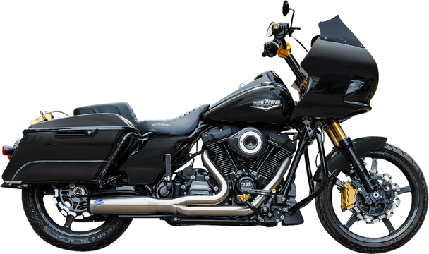 2-Into-1 Qualifier Exhaust System - Race Only - Brushed Stainless 550-1107 2-Into-1 Qualifier Exhaust System - Race Only - Brushed Stainless 550-1107