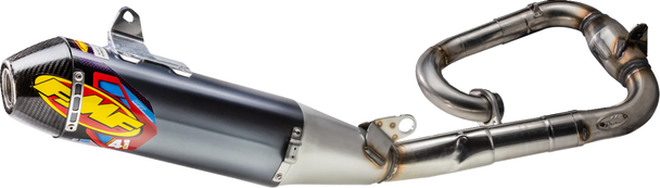 Fmf Factory 4.1 Rct Exhaust System - Aluminum - Stainless Steel Header - Carbon Fiber End Cap 044477
