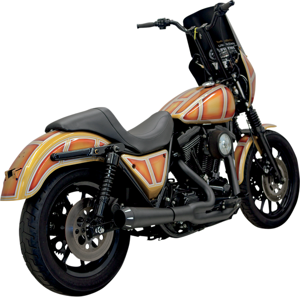 Bassani Xhaust Road Rage 2:1 Exhaust - Black 1Fxr2B