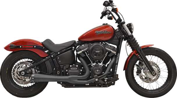 Bassani Xhaust 2-Into-1 Road Rage Iii Exhaust System - 49-State - Black 1S72Rbe