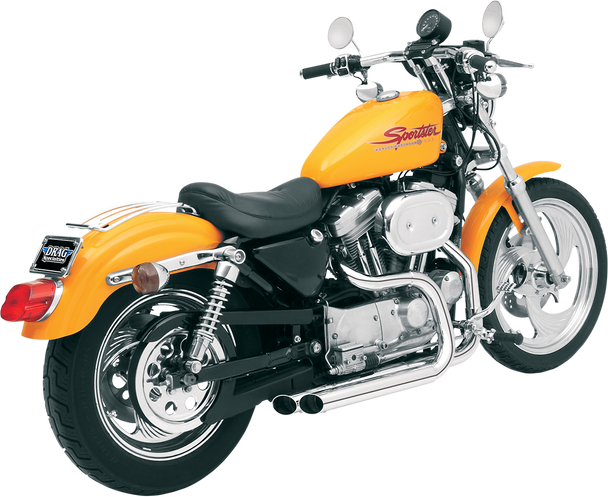 Bassani Xhaust Pro Street Exhaust - Chrome - '86-'03 Xl Xl-325F