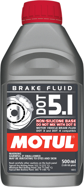 Motul Dot 5.1 Brake Fluid - 500Ml 100951