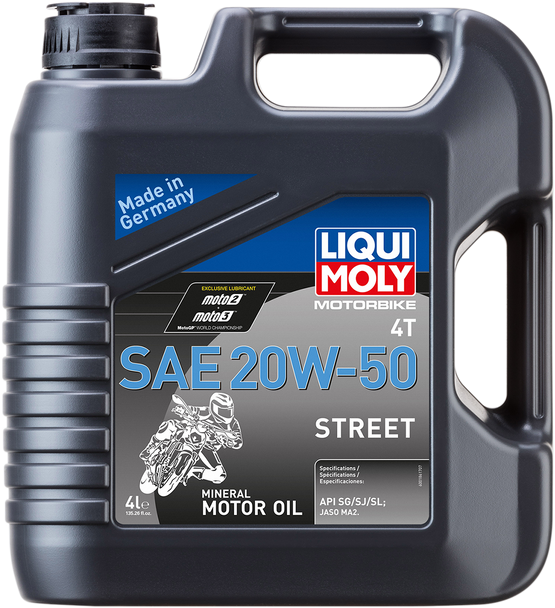 Liqui Moly Street 4T Oil - 20W-50 - 4 L 20064