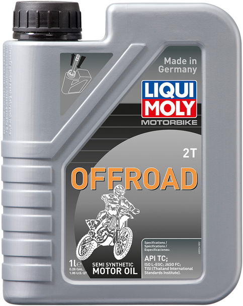 Liqui Moly Off-Road Semi-Synthetic 2T Oil - 1L 20182