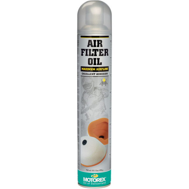 Motorex 655 Filter Oil - Aerosol - 750Ml 303080