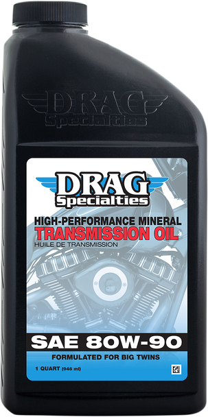Drag Specialties Oil Transmission Oil - 80W-90 - 1 U.S. Quart