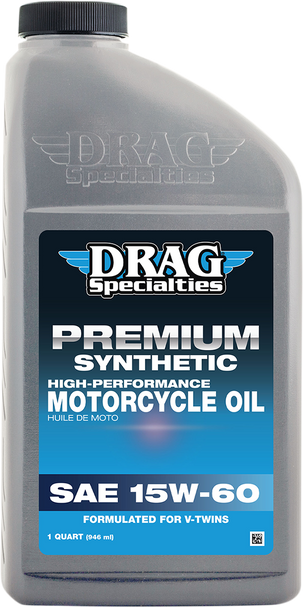 Drag Specialties Oil Synthetic Engine Oil - 15W-60 - 1 U.S. Quart