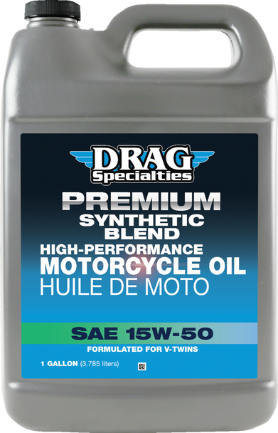 Drag Specialties Oil Motorcycle Oil - 15W-50 - 1 U.S. Gallon