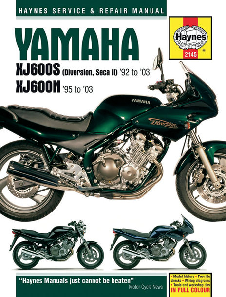 Haynes Manual - Yamaha - Xj600S M2145