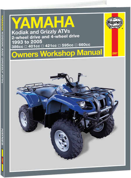 Haynes Manual - Yamaha Kodiak/Grizzly M2567