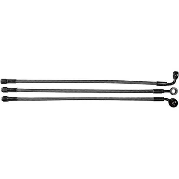 Magnum Shielding Brake Line - 10Mm-90 - 19" - Black Pearl 47219